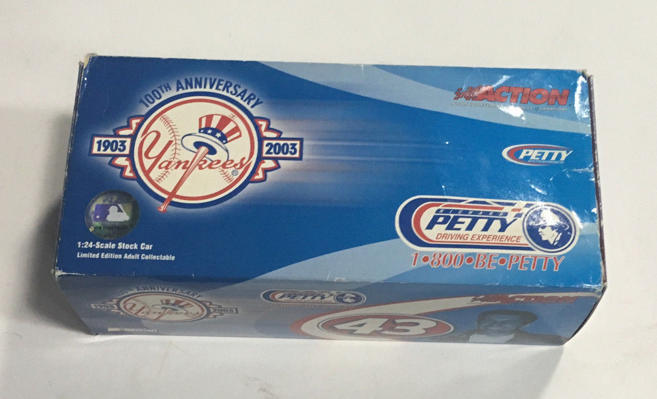 Yogi Berra & Richard Petty signed Action Toy stock car 2 auto Steiner COA LE