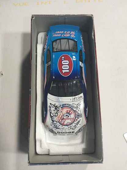 Yogi Berra & Richard Petty signed Action Toy stock car 2 auto Steiner COA LE