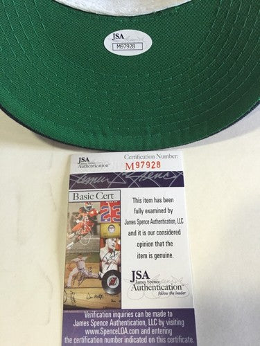 Yogi Berra Signed Official New Era hat Mint Autograph Jsa Coa Hof Yankees cap