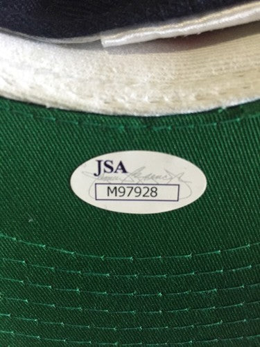 Yogi Berra Signed Official New Era hat Mint Autograph Jsa Coa Hof Yankees cap