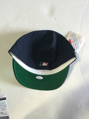 Yogi Berra Signed Official New Era hat Mint Autograph Jsa Coa Hof Yankees cap
