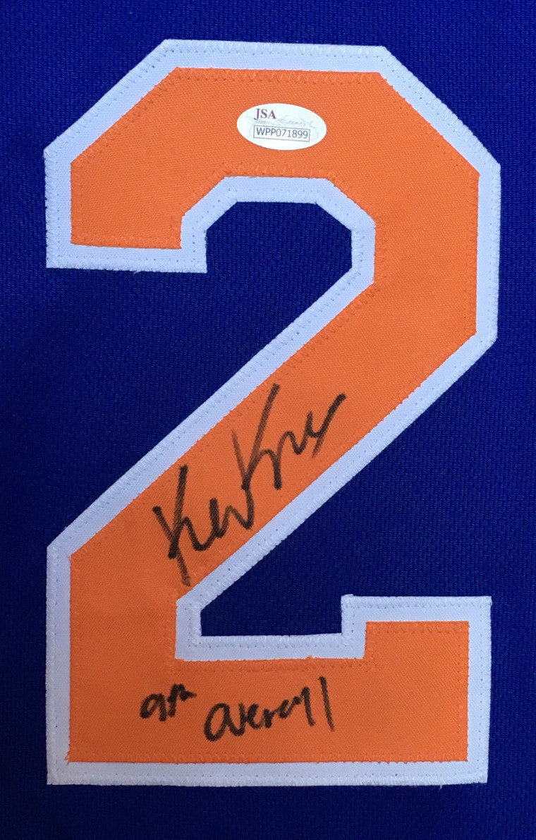 Kevin Knox signed #20 Knicks jersey ins 9th overall rookie autograph JSA COA