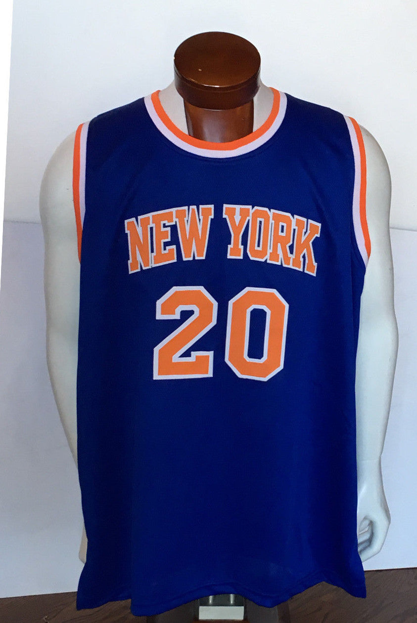 Kevin Knox signed #20 Knicks jersey ins 9th overall rookie autograph JSA COA