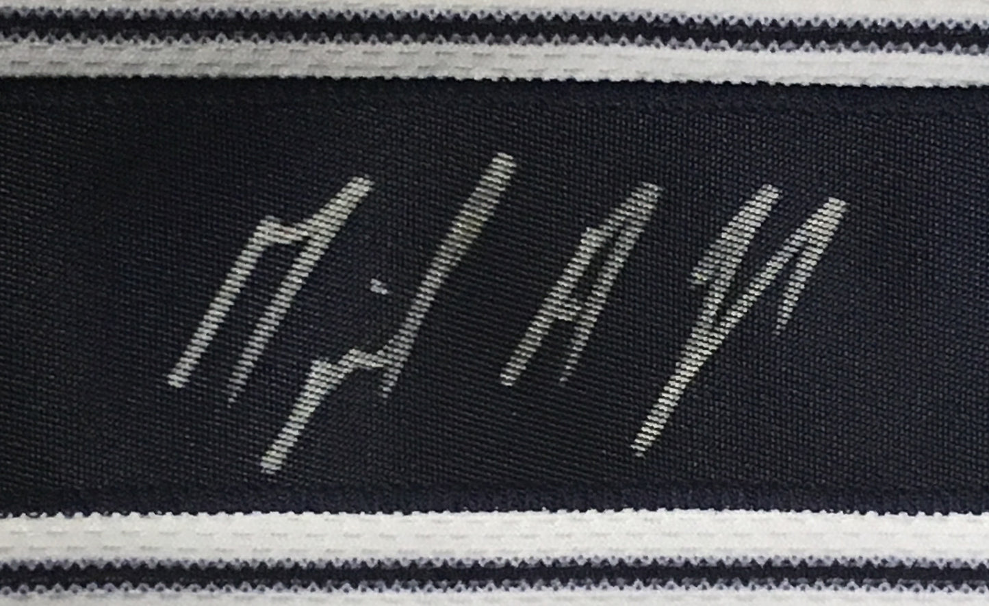 Miguel Andujar signed #41 Authentic jersey Yankees Rookie auto Steiner COA