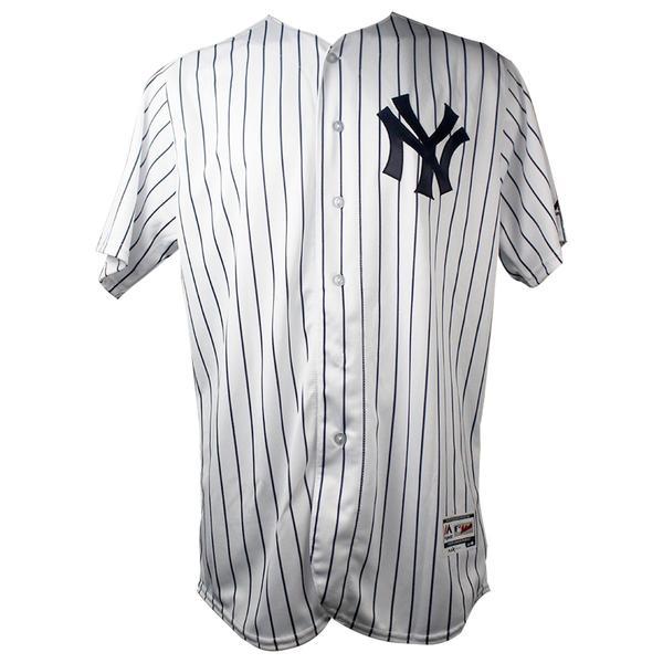 Miguel Andujar signed #41 Authentic jersey Yankees Rookie auto Steiner COA