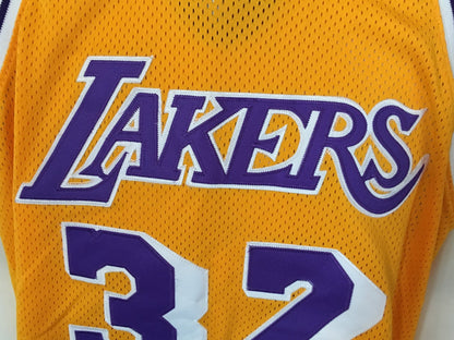 Magic Johnson 1979-80 Mitchell & Ness Authentic #32 Lakers Rookie Jersey Sz 52