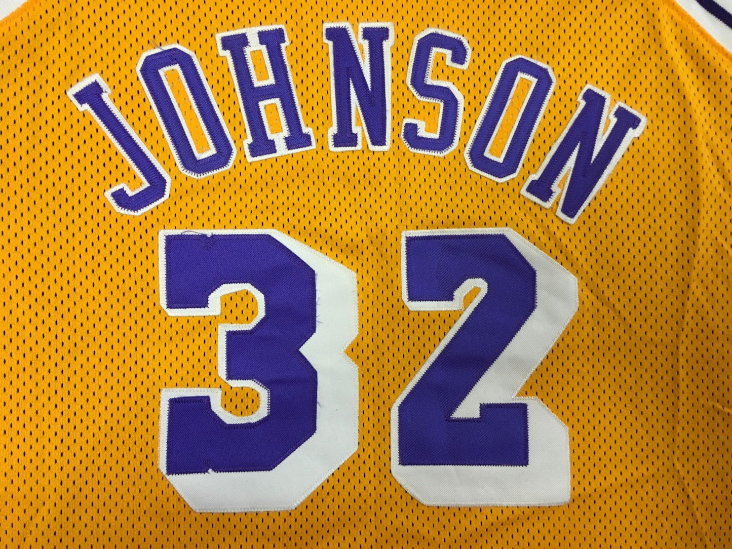 Magic Johnson 1979-80 Mitchell & Ness Authentic #32 Lakers Rookie Jersey Sz 52