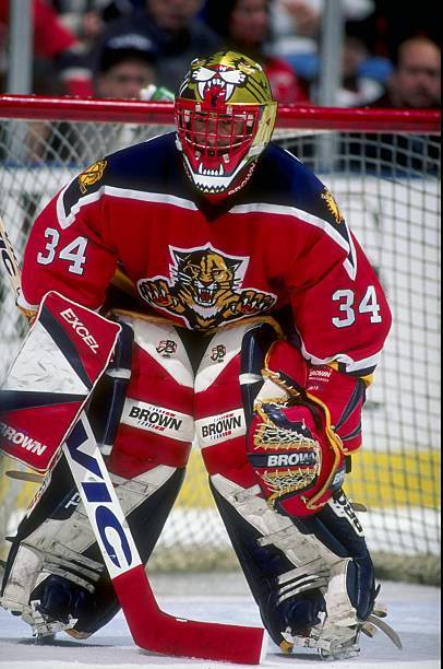 John Vanbiesbrouck game used VIC Ultra Lite 9050 goalie hockey stick HOF COA