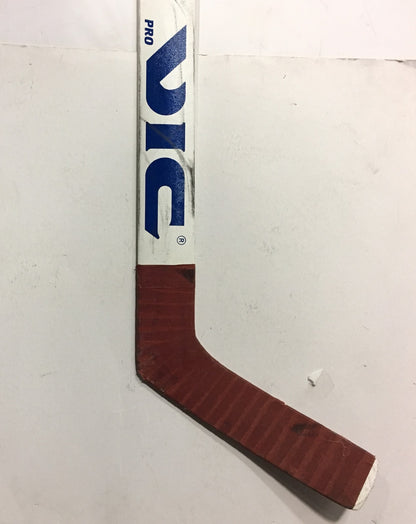 John Vanbiesbrouck game used VIC Ultra Lite 9050 goalie hockey stick HOF COA