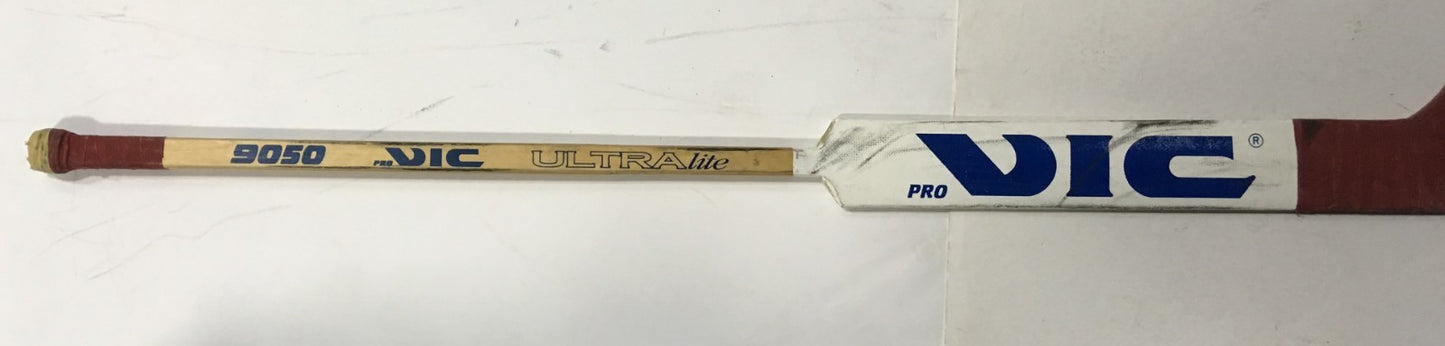John Vanbiesbrouck game used VIC Ultra Lite 9050 goalie hockey stick HOF COA