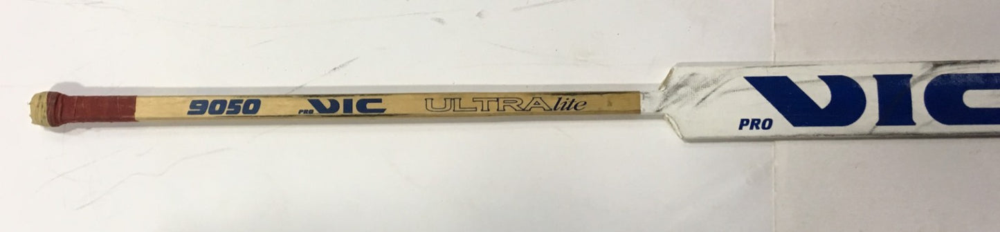 John Vanbiesbrouck game used VIC Ultra Lite 9050 goalie hockey stick HOF COA
