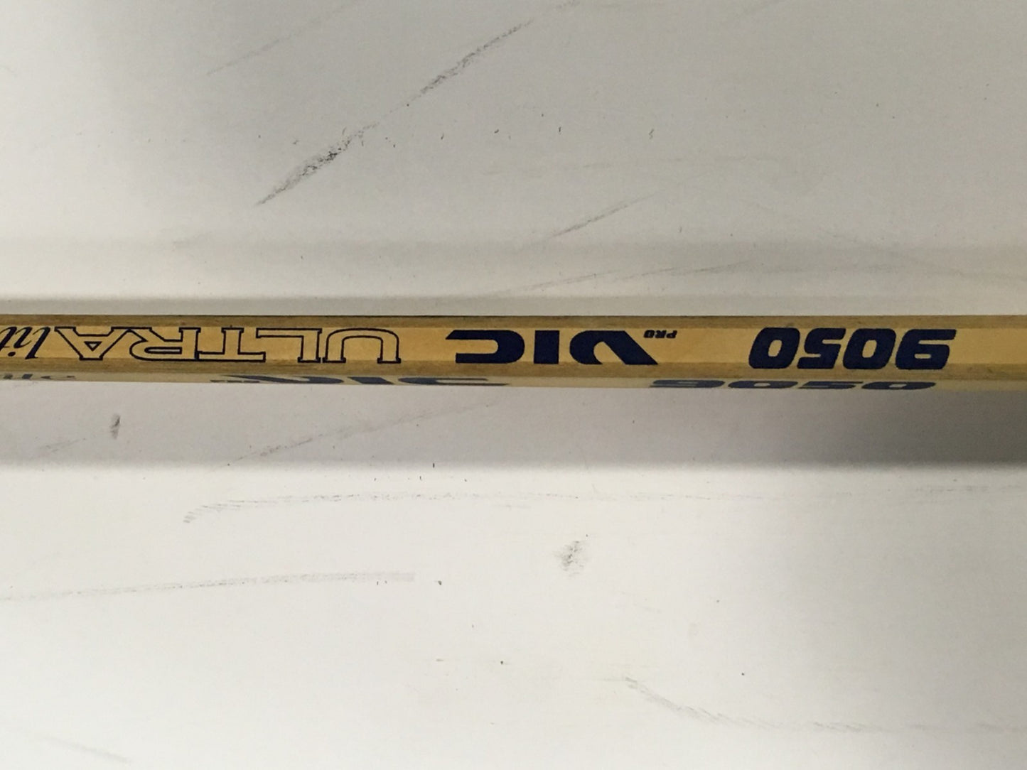 John Vanbiesbrouck game used VIC Ultra Lite 9050 goalie hockey stick HOF COA