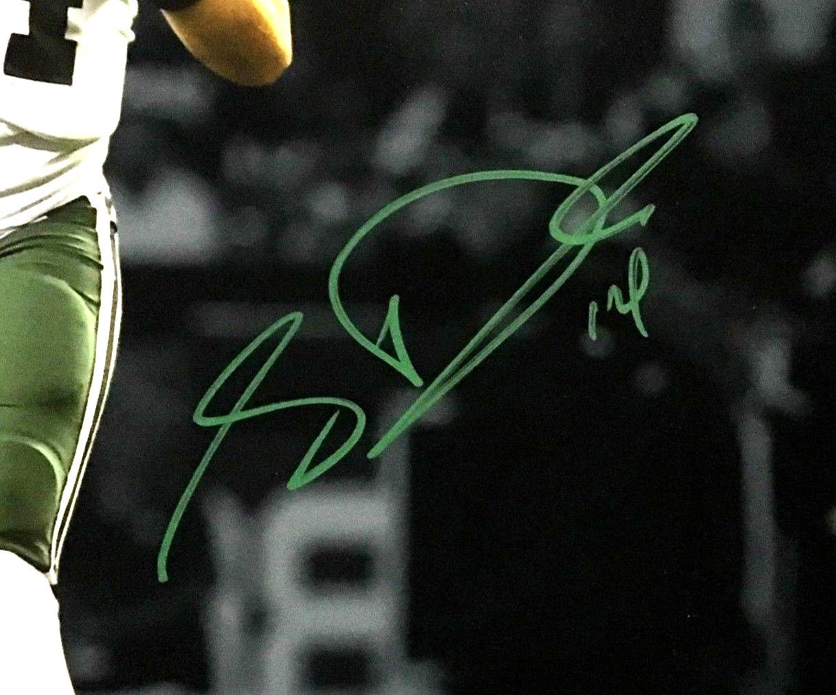 Sam Darnold signed 16x20 Spotlight photo framed Jets Seahawks rookie auto JSA