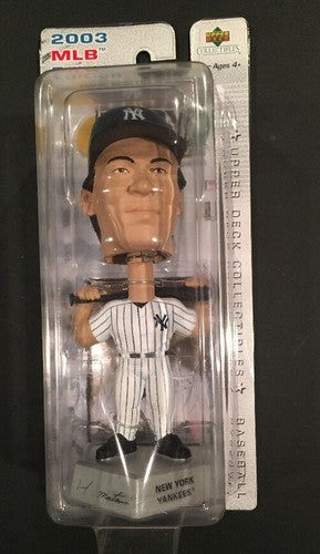 Hideki Matsui Upper Deck Playmakers Bobblehead 2003 Yankees Rookie Rc Bobble New