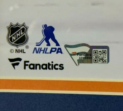 Mathew Barzal signed 16x20 photo Framed ins 2018 Calder Autograph Fanatics COA