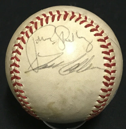 Cal Ripken Jr signed AL Lee MacPhail baseball rare rookie auto Bumbry Shelby COA