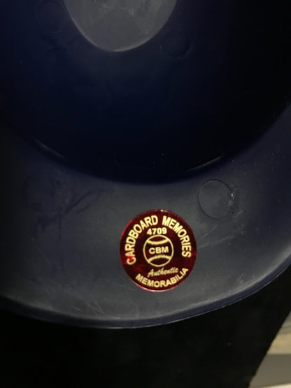 Early Wynn signed Baseball 5 3/4" Mini Helmet Indians CY Young HOF Auto Cbm Coa