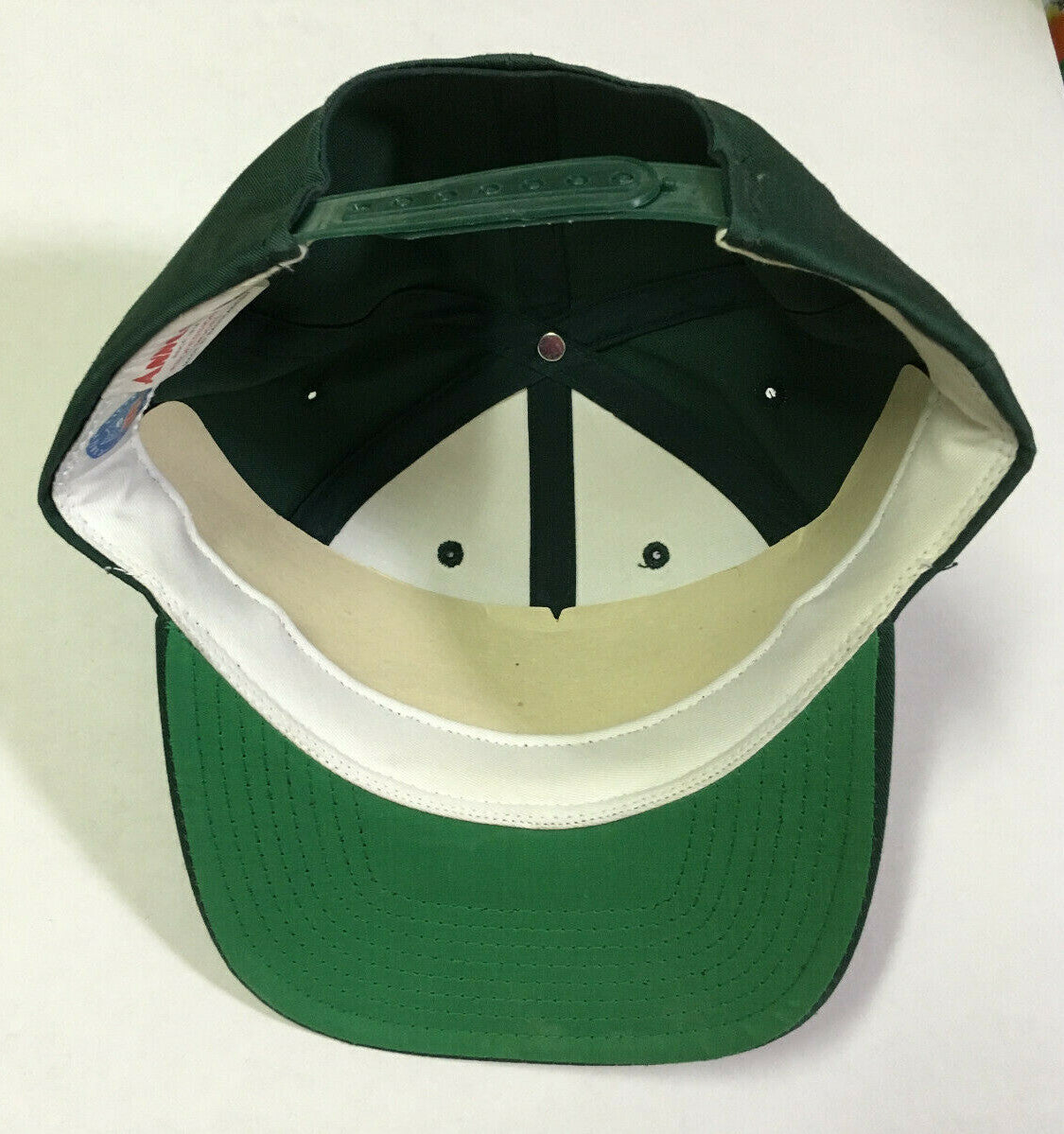 Jim Taylor signed Green Bay Packers hat Good Luck HOF 1976 Autograph CBM COA