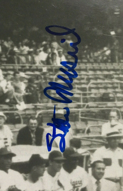 1953 All Star Game signed 11x14 photo framed 17 auto Stan Musial Ed Mathews Jsa