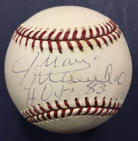 Juan Marichal Signed Official MLB Baseball Hof 83 Autograph RJ.com Coa Auto