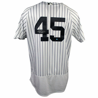 Luke Voit Yankees Signed Authentic Flex Base jersey Rookie auto Steiner COA