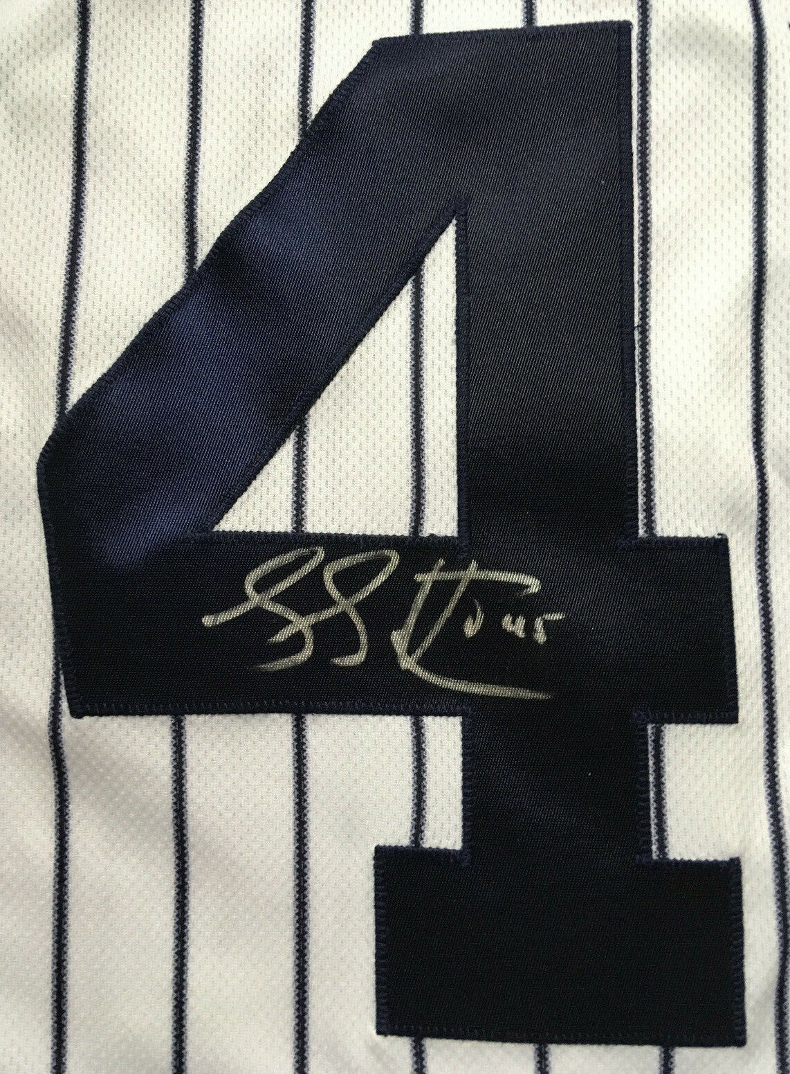 Luke Voit Yankees Signed Authentic Flex Base jersey Rookie auto Steiner COA