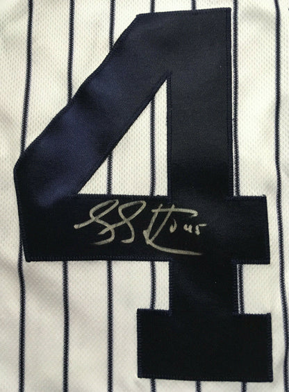 Luke Voit Yankees Signed Authentic Flex Base jersey Rookie auto Steiner COA