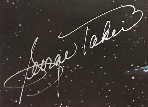 George Takei Signed 8x10 Photo Mint Autograph Star Trek Enterprise Sulu BAS COA