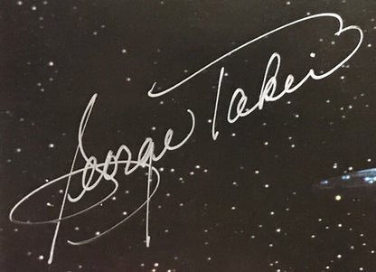 George Takei Signed 8x10 Photo Mint Autograph Star Trek Enterprise Sulu BAS COA