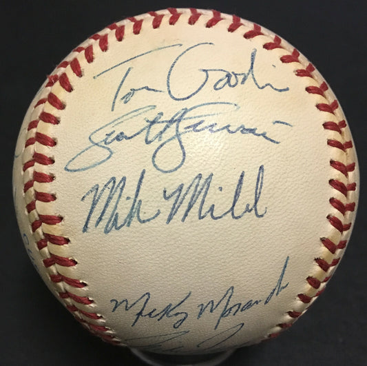 1988 USA Olympic team signed baseball 20 auto Jim Abbott Tino Martinez CBM  COA