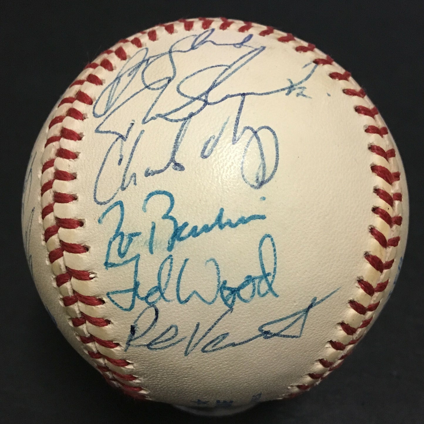 1988 USA Olympic team signed baseball 20 auto Jim Abbott Tino Martinez CBM  COA