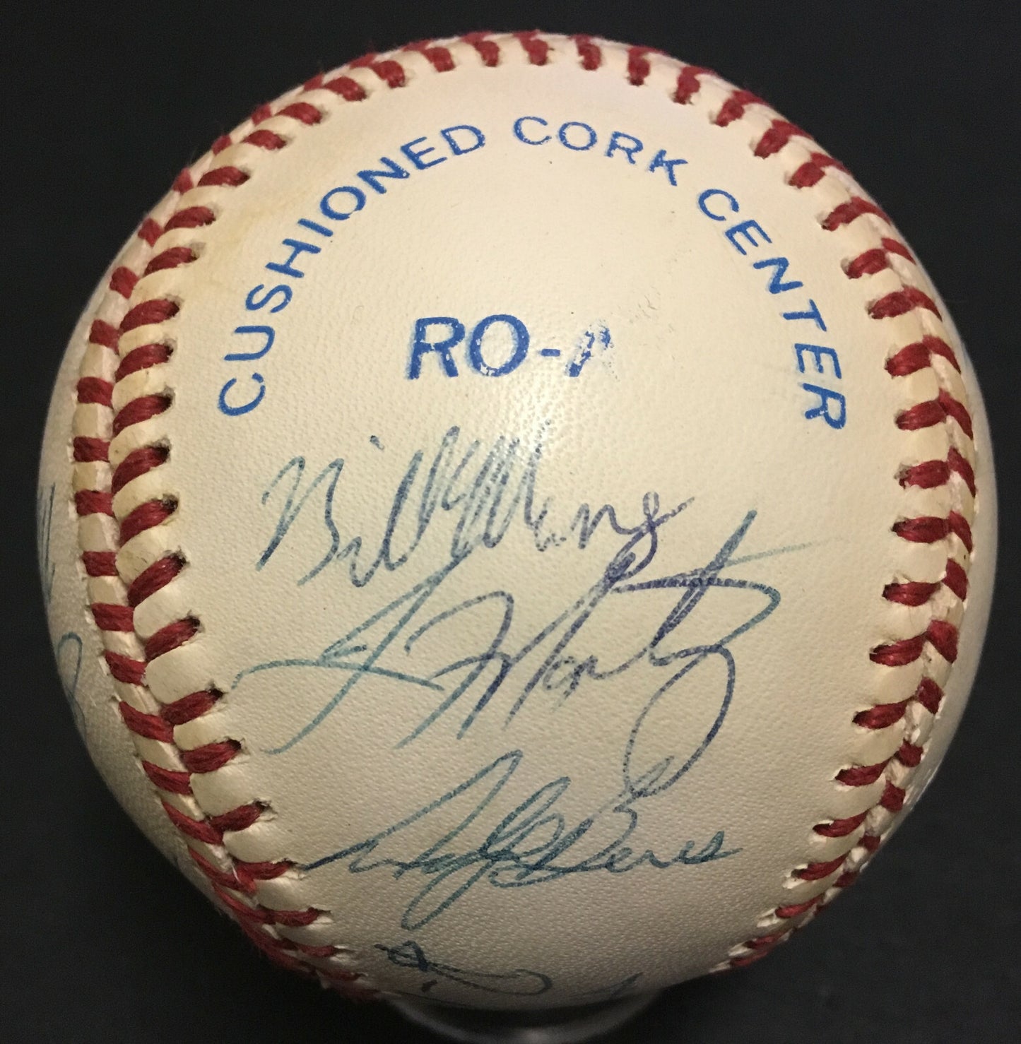 1988 USA Olympic team signed baseball 20 auto Jim Abbott Tino Martinez CBM  COA