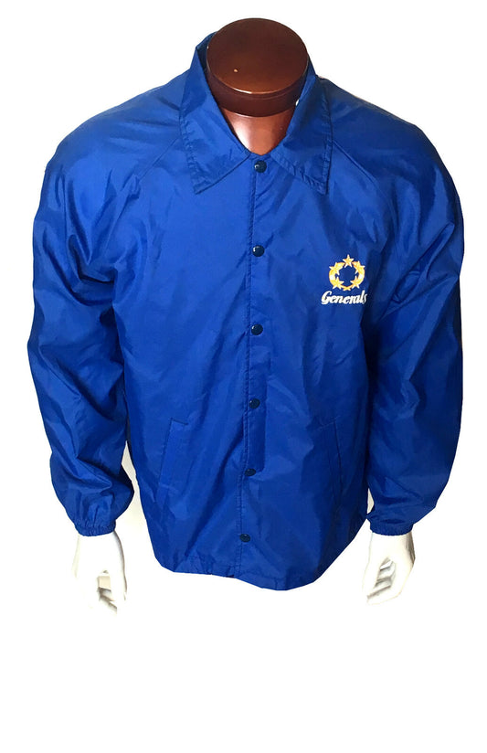 New Jersey Generals Usfl vintage 1980s Champion Issued size L coach jacket