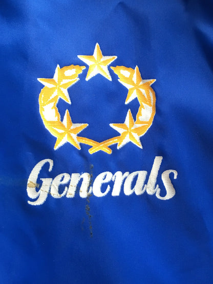 New Jersey Generals Usfl vintage 1980s Champion Issued size L coach jacket