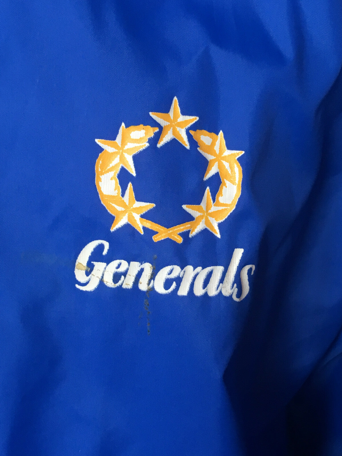 New Jersey Generals Usfl vintage 1980s Champion Issued size L coach jacket