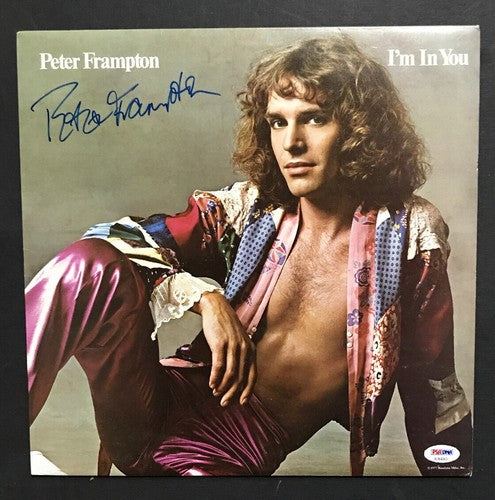 Peter Frampton Signed I’m In You Vinyl Record Album Mint Autograph Psa COA