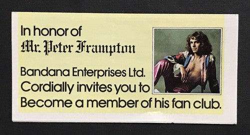 Peter Frampton Signed I’m In You Vinyl Record Album Mint Autograph Psa COA