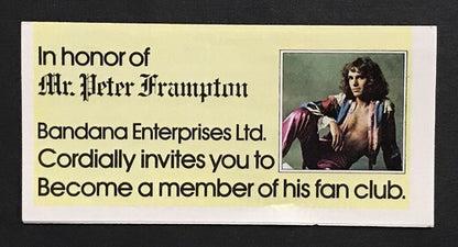 Peter Frampton Signed I’m In You Vinyl Record Album Mint Autograph Psa COA