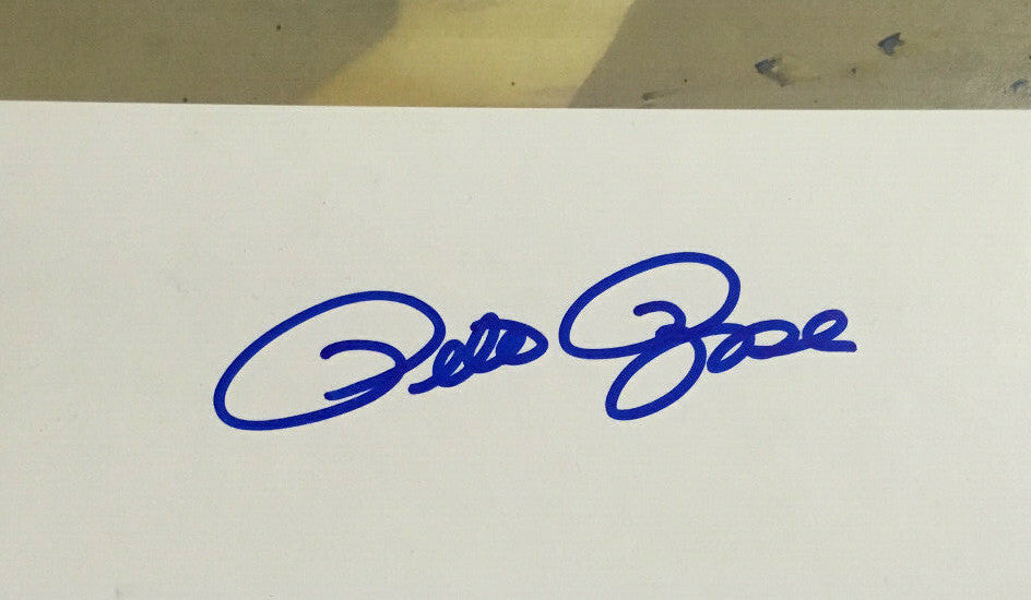 Pete Rose Eddie Murray signed 3000 hit McKimson Looney Tunes litho 2 auto COA Le