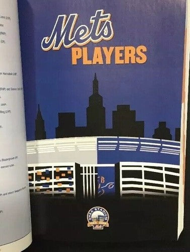 2008 New York Mets Final Season Shea Stadium Media Guide Program David Wright