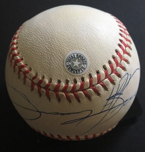 Sammy Sosa Cubs signed NL baseball 66 HR MVP Autograph TSC COA Mint Vintage