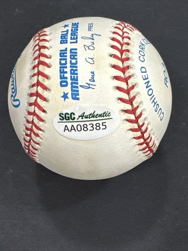 BROOKS ROBINSON SIGNED AL BASEBALL Mint HOF 83 Autograph Orioles Sgc Coa