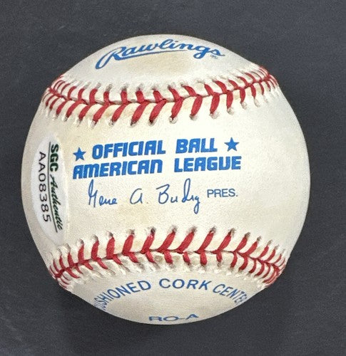 BROOKS ROBINSON SIGNED AL BASEBALL Mint HOF 83 Autograph Orioles Sgc Coa