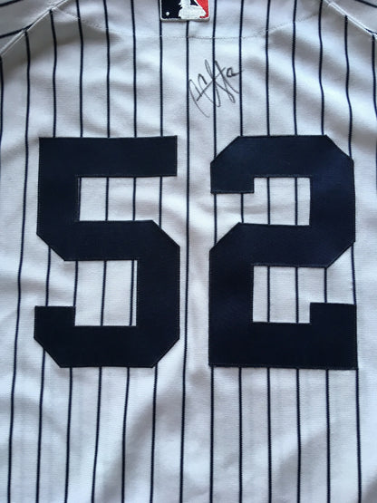 CC Sabathia signed Majestic Authentic 2009 Yankees WS Jersey HOF  Auto  PSA COA