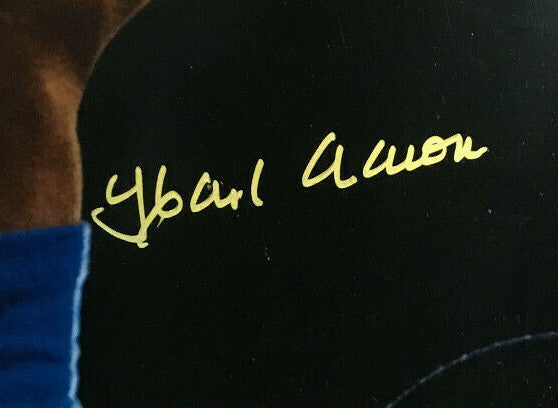 Hank Aaron signed 715 HR S.I Framed Photo Mint Auto Steiner Coa /74 HOF