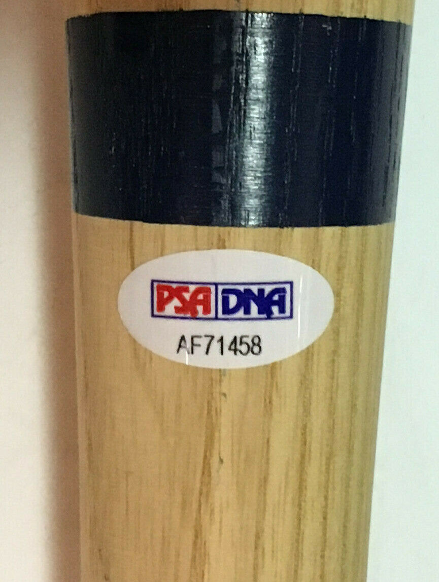 Mike Piazza signed Game used issued Mets Big Stick Bat autograph PSA/DNA COA