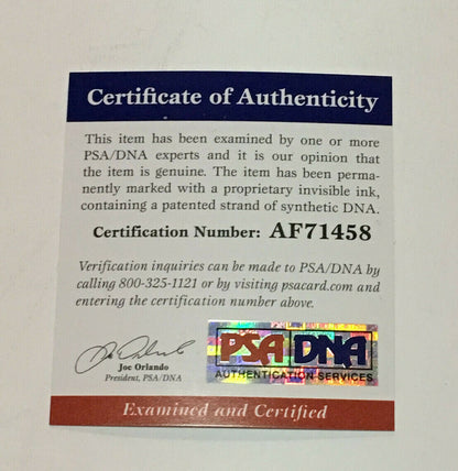 Mike Piazza signed Game used issued Mets Big Stick Bat autograph PSA/DNA COA