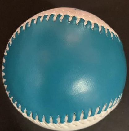 Devon White Signed Florida Marlins logo baseball Fotoball Mint autograph CBM COA
