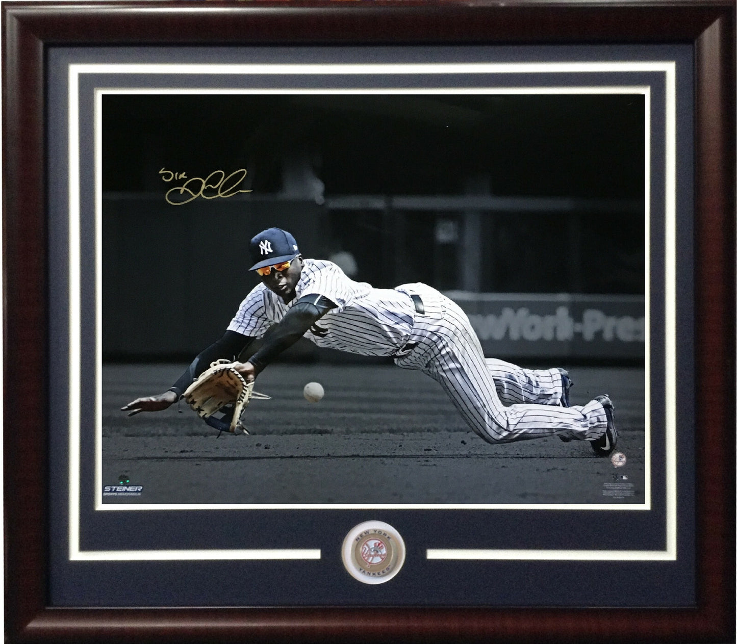 Didi Gregorius signed 16x20 photo framed Yankees phillies autograph Steiner COA