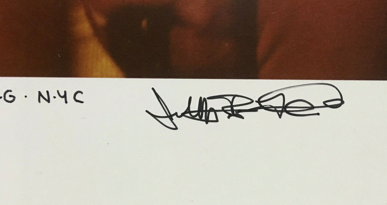 Jeff Frankel signed Bruce Springsteen 1978 MSG NYC Photo framed auto COA /100